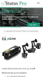 Mobile Screenshot of laser-interferometer.de